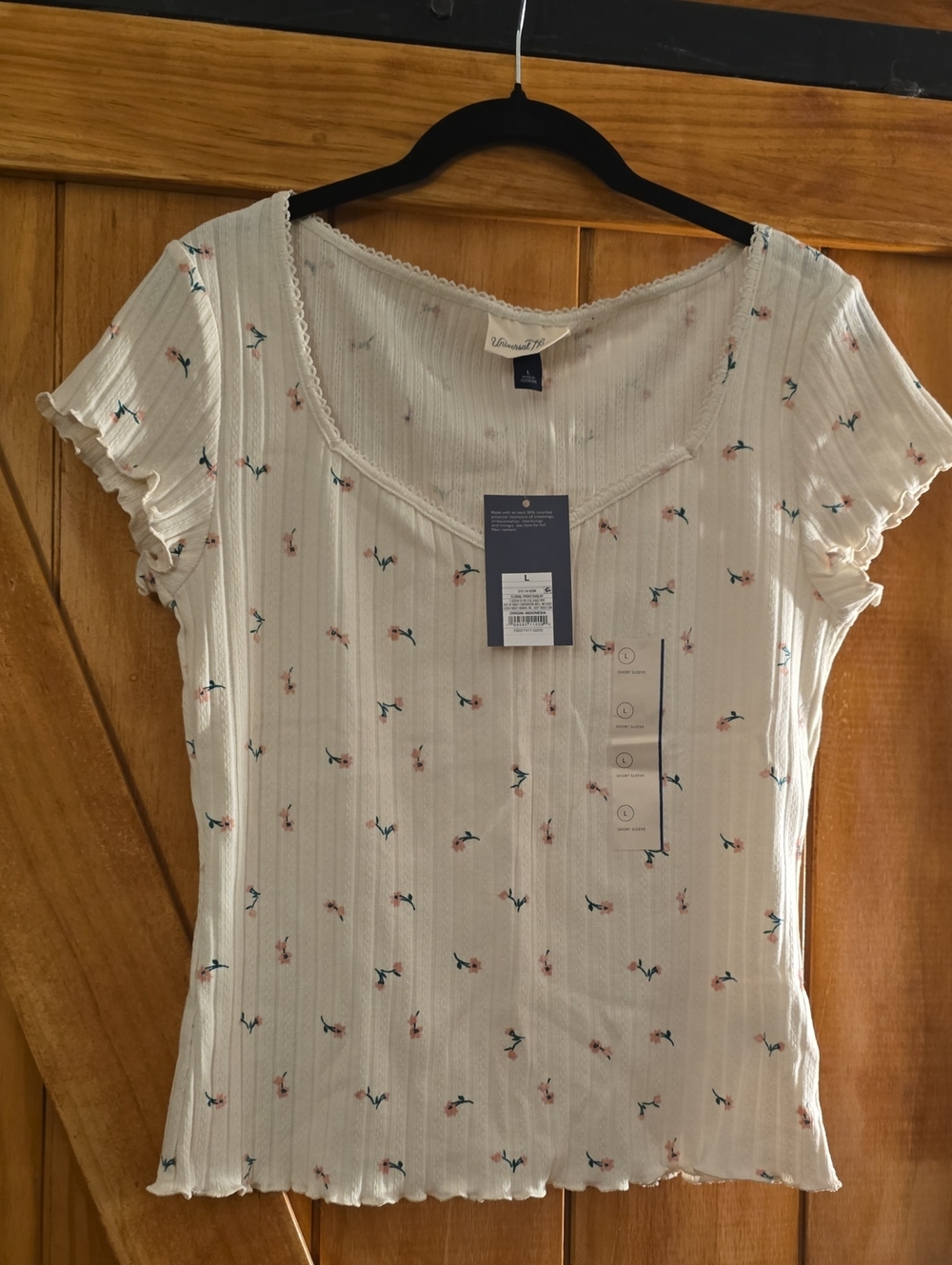 NWT Babydoll Floral Top